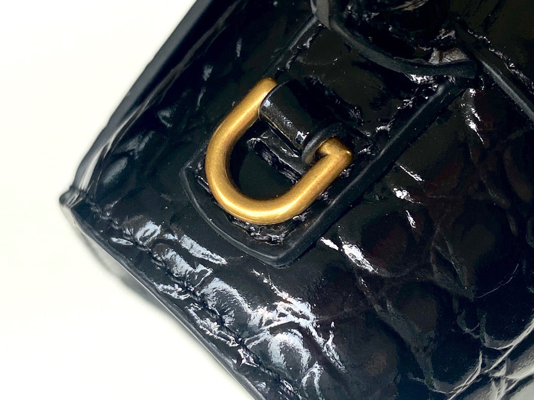 BAL HOURGLASS TOP HANDLE BAG
