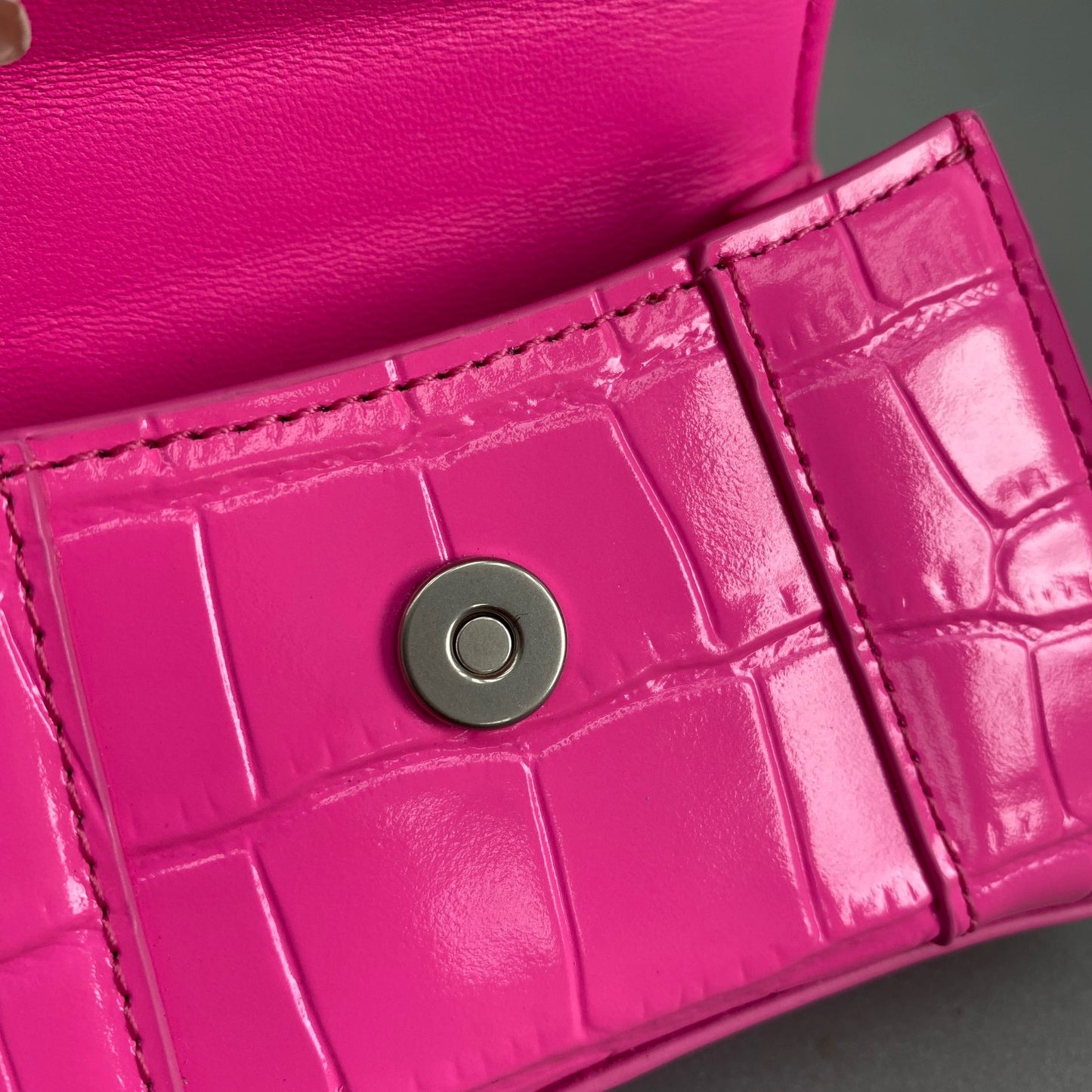 BAL HOURGLASS MINI TOTE BAG