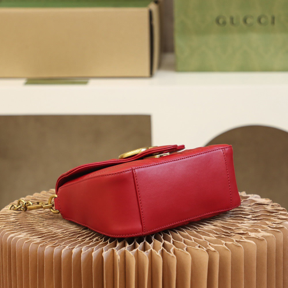 GG MARMONT MINI TOP HANDLE BAG