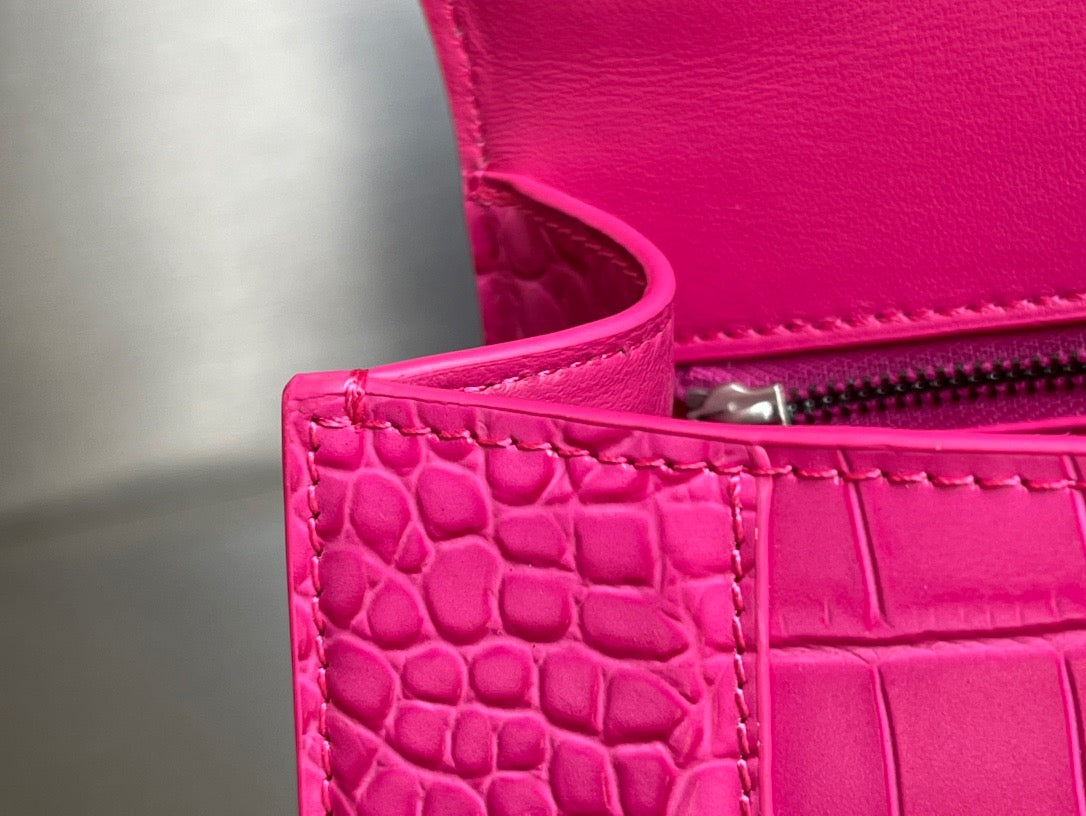 BAL HOURGLASS TOP HANDLE BAG