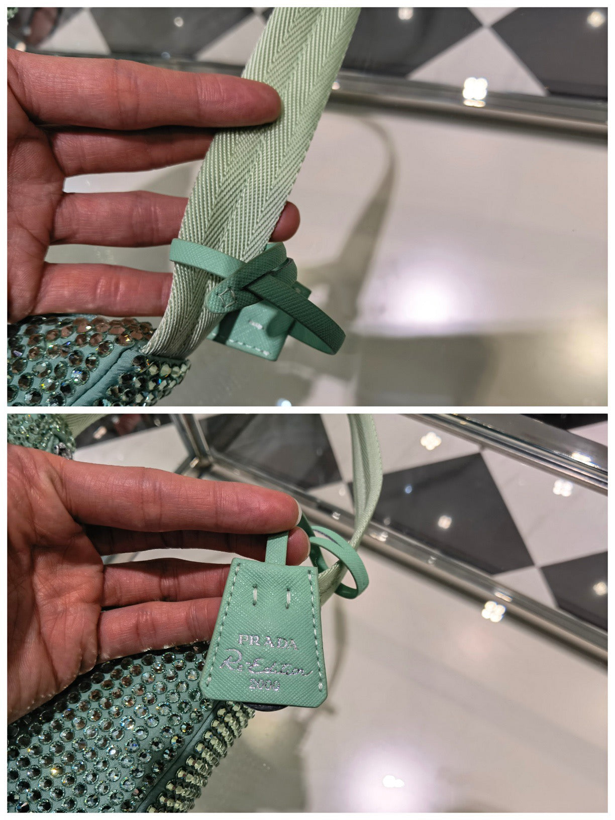 PD RE-EDITION 2000 SHOULDER BAG
