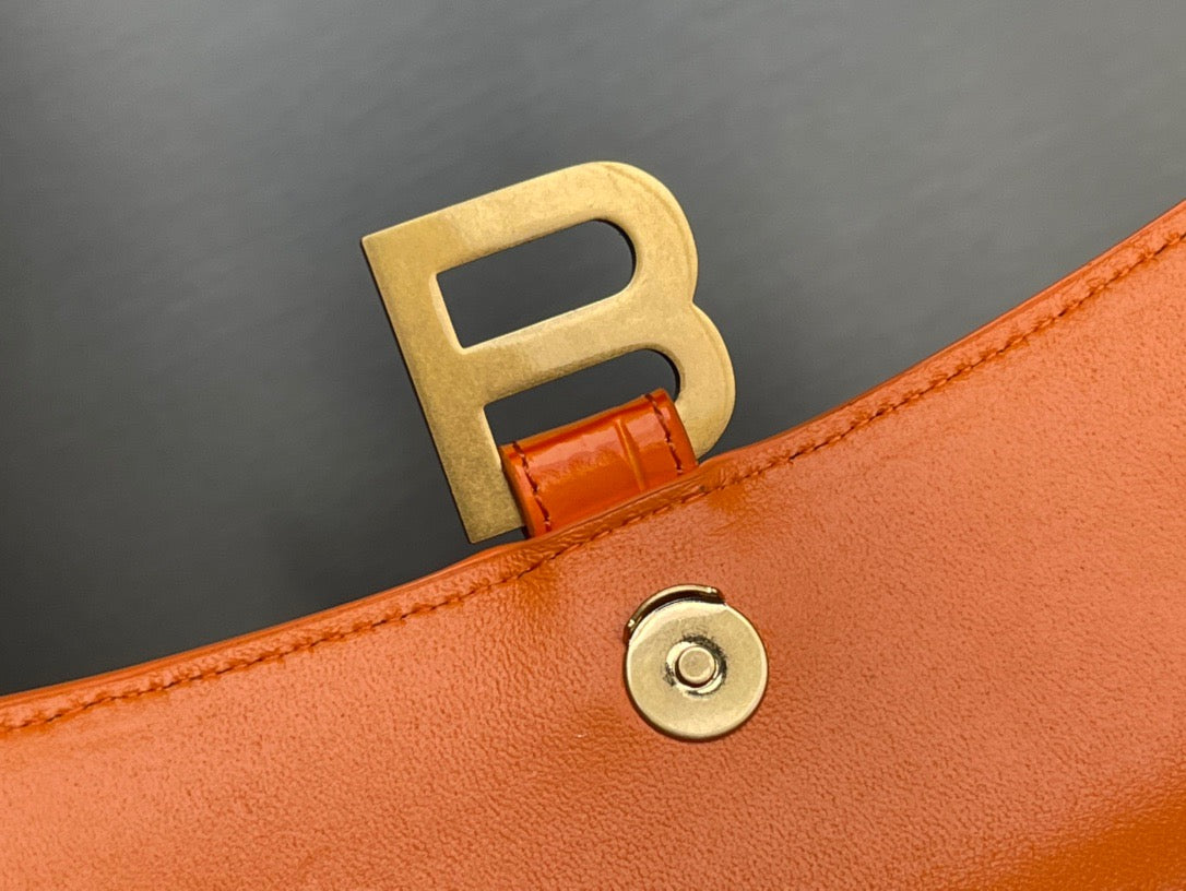 BAL HOURGLASS TOP HANDLE BAG