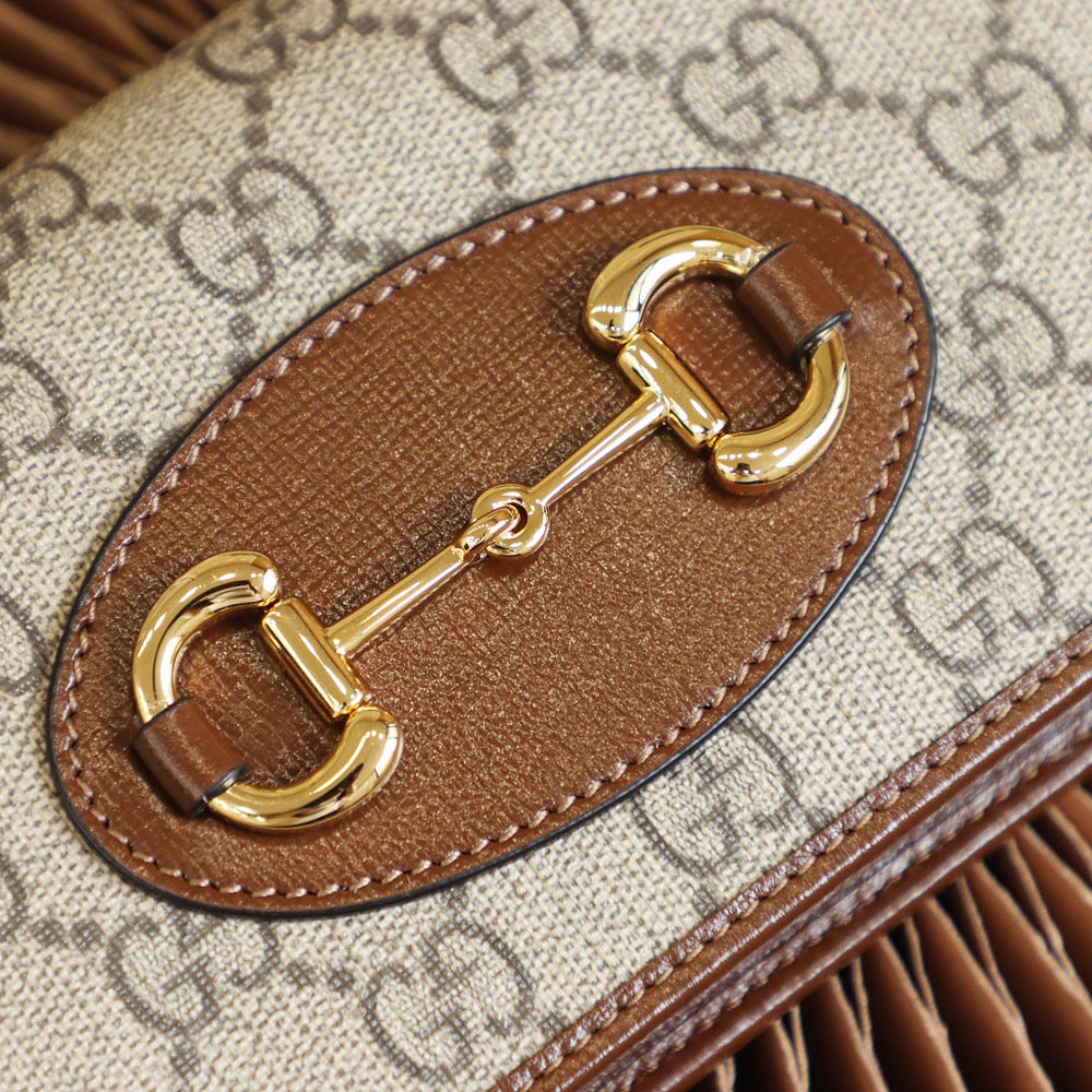 GG HORSEBIT 1955 WALLET WITH CHAIN