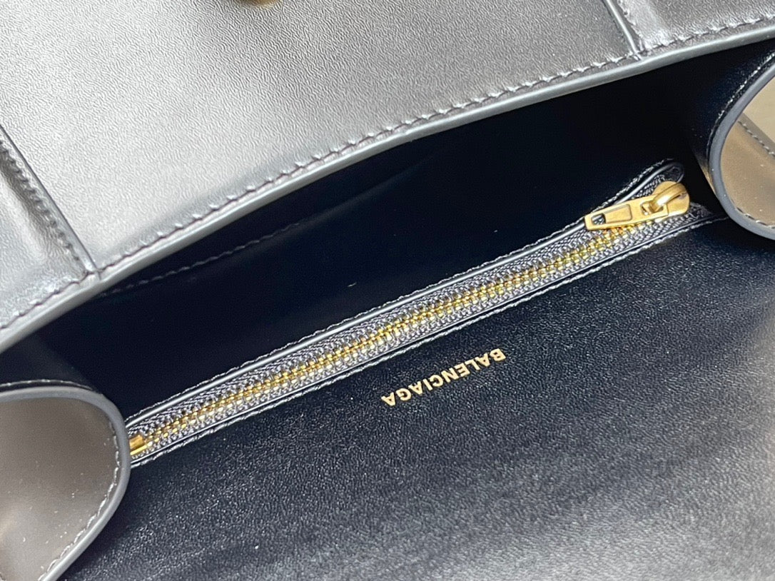 BAL HOURGLASS TOP HANDLE BAG