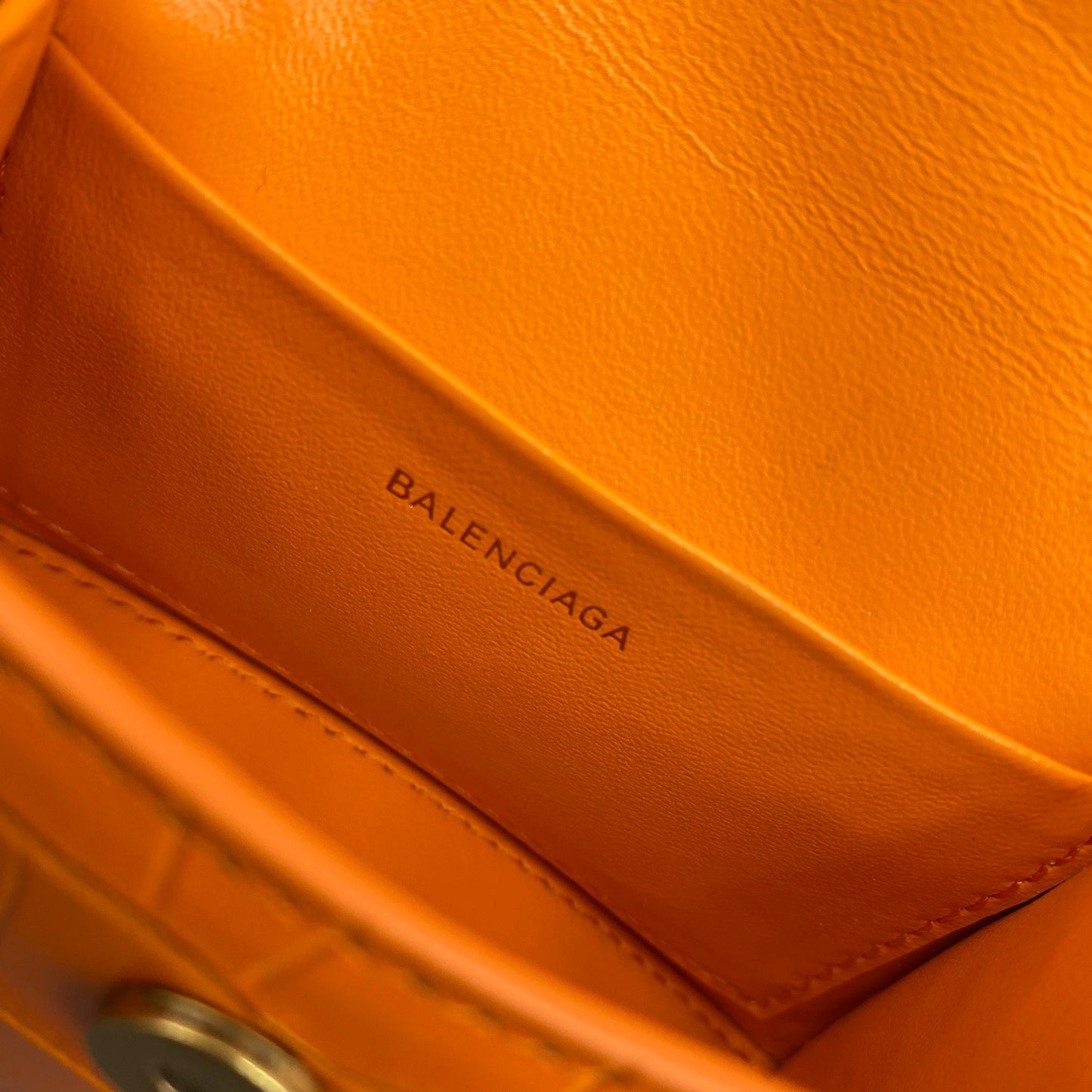 BAL HOURGLASS MINI TOTE BAG