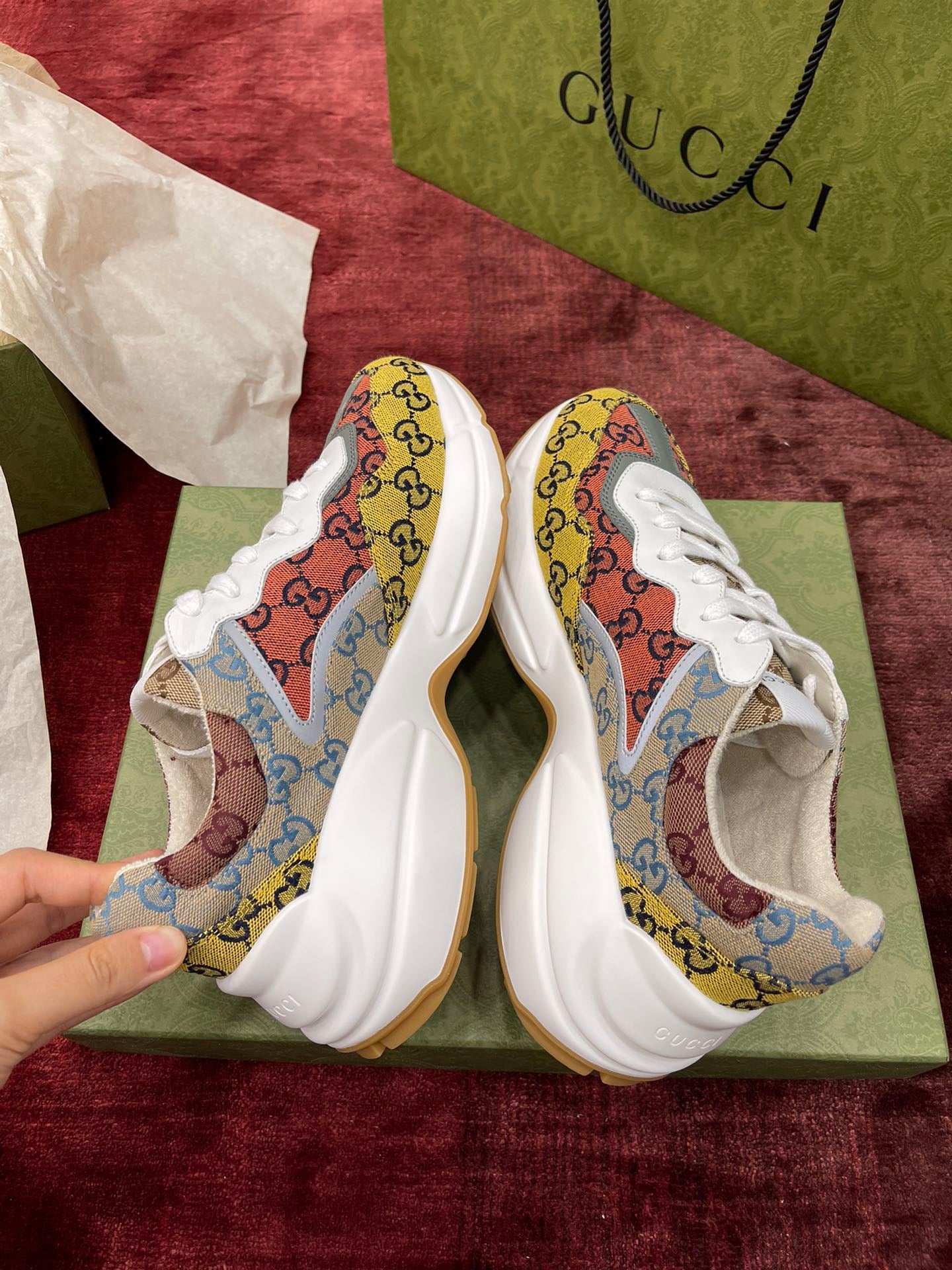 GG RHYTON SNEAKERS