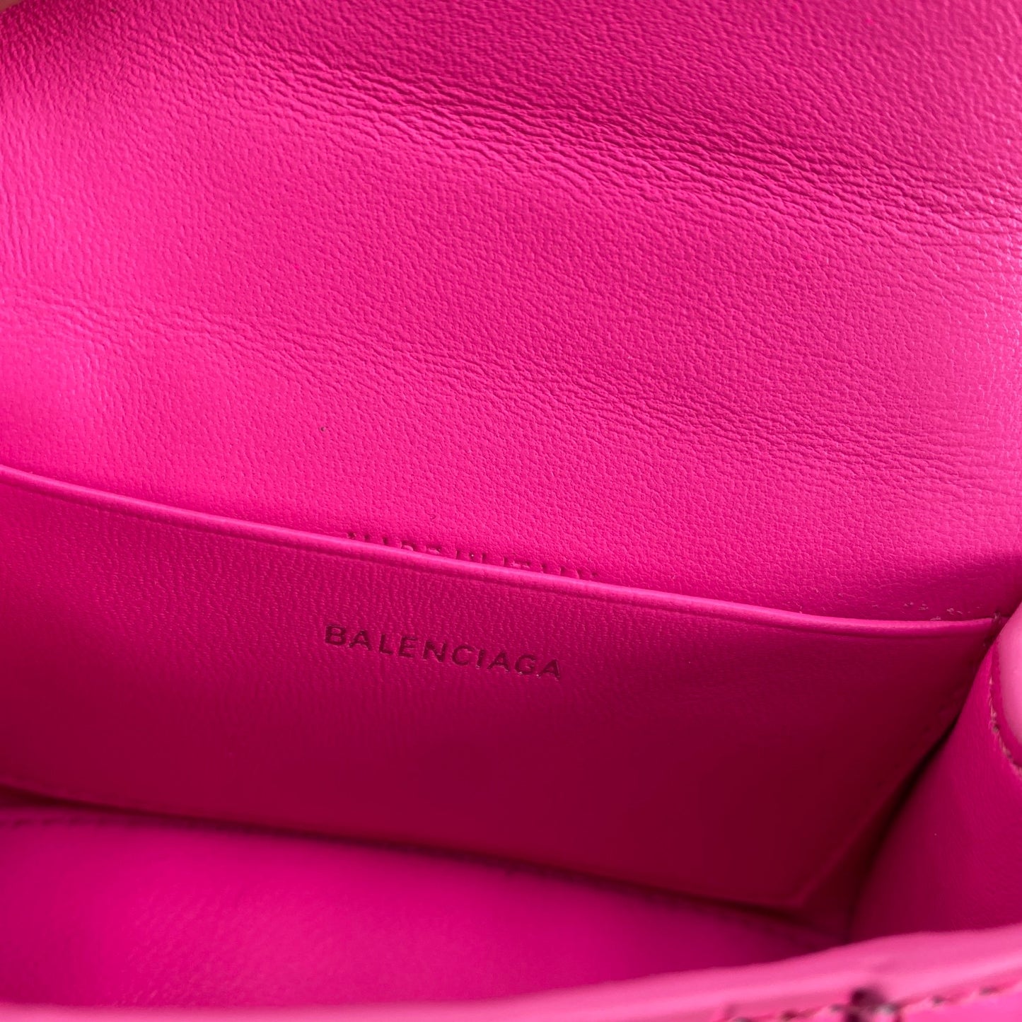 BAL HOURGLASS MINI TOTE BAG