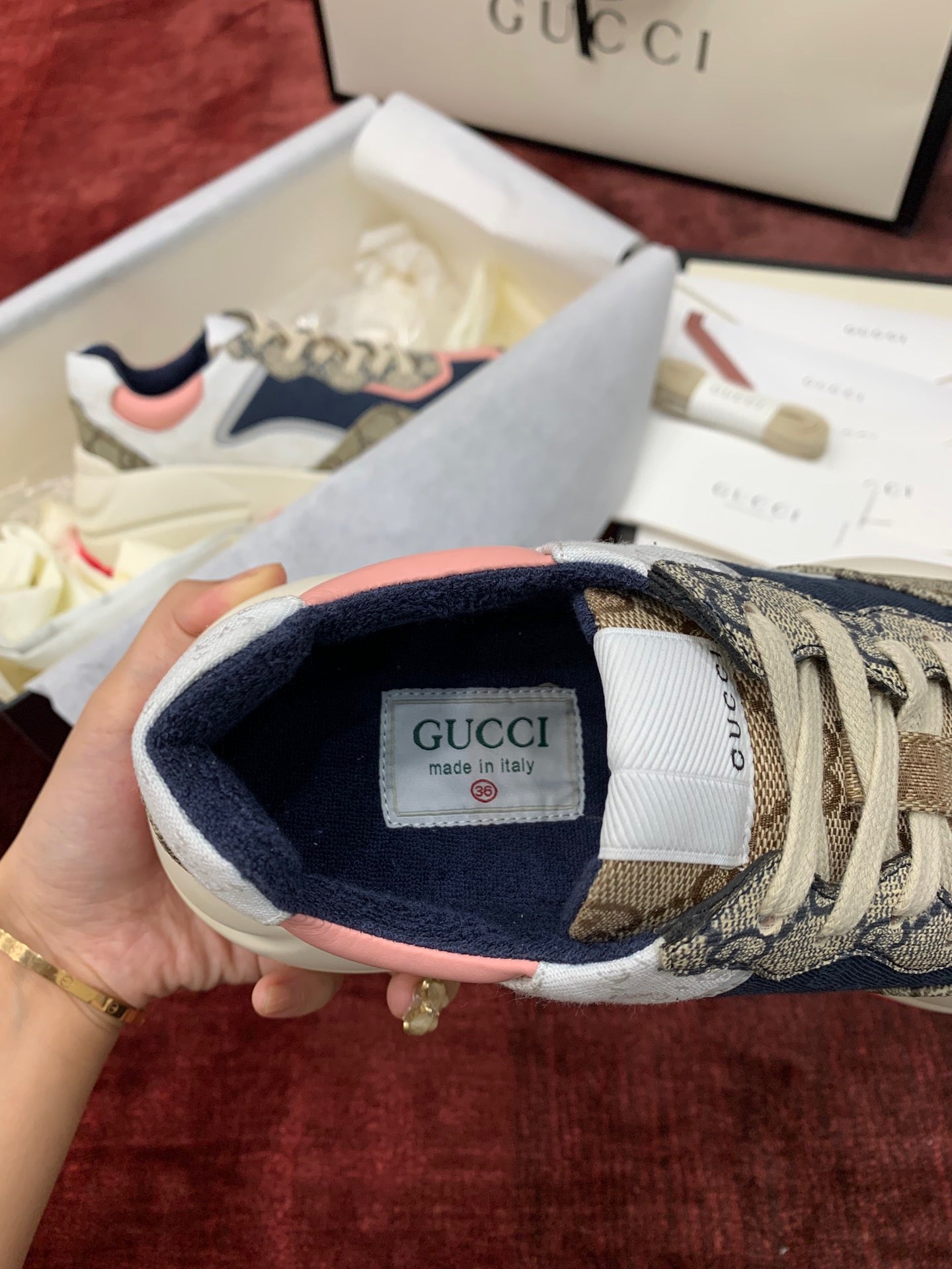 GG RHYTON SNEAKERS