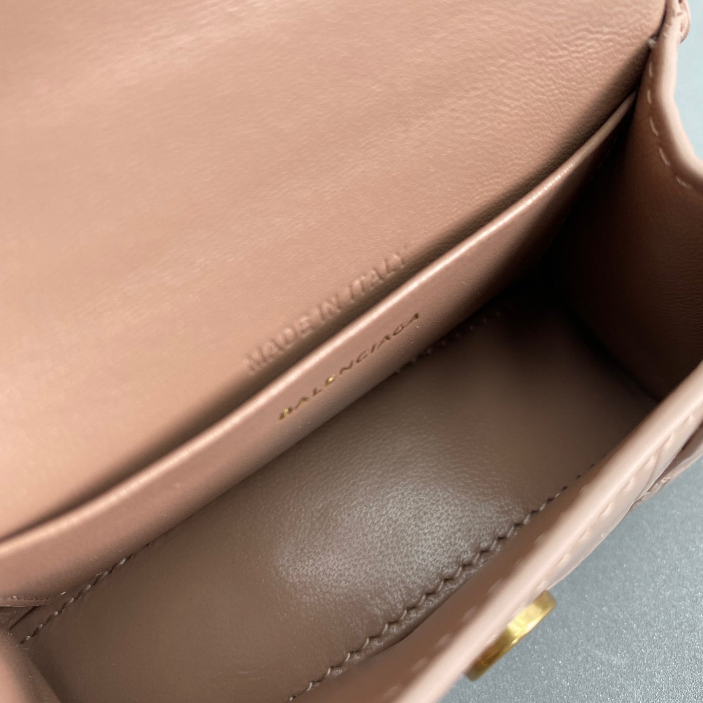 BAL HOURGLASS MINI TOTE BAG