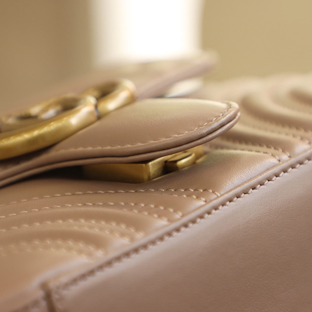 GG MARMONT MINI TOP HANDLE BAG