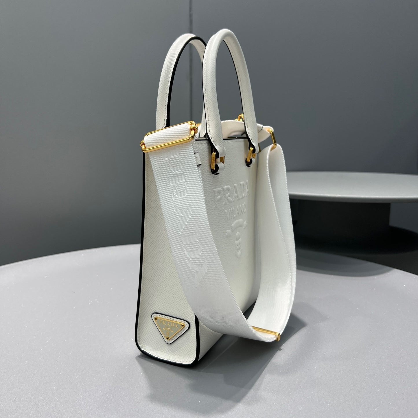 PD SMALL SAFFIANO HANDBAG