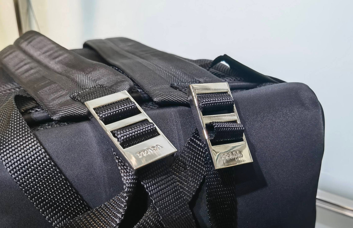 PD RE-NYLON SAFFIANO BACKPACK