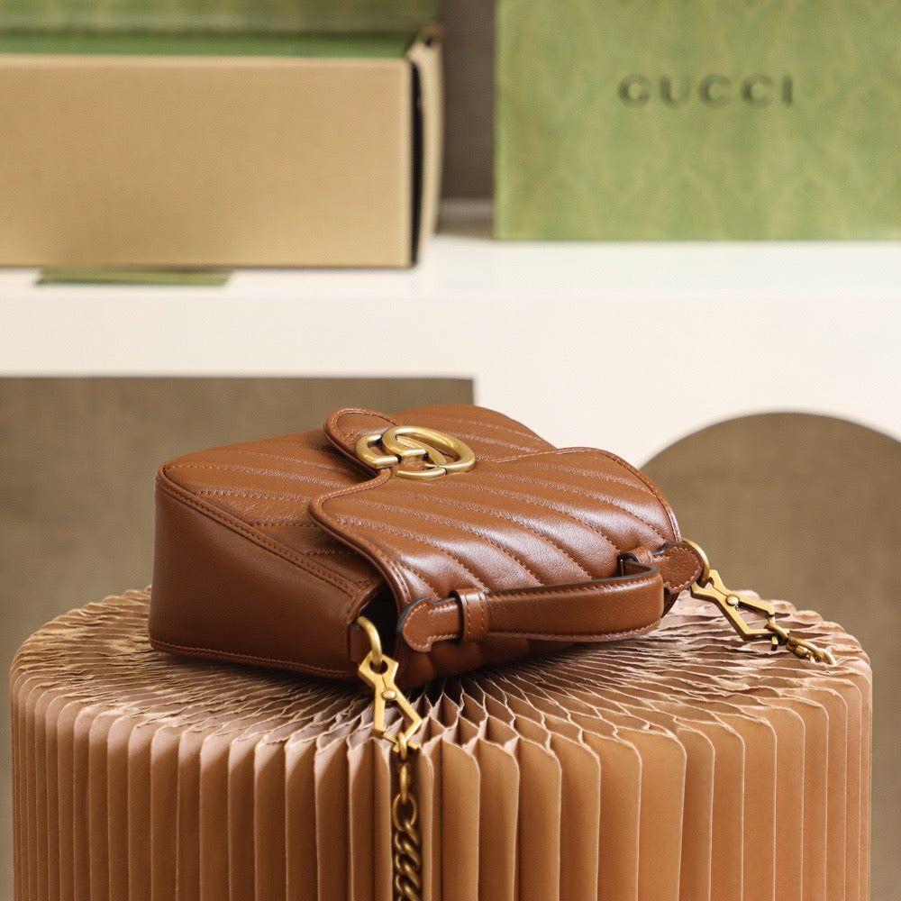 GG MARMONT MINI TOP HANDLE BAG
