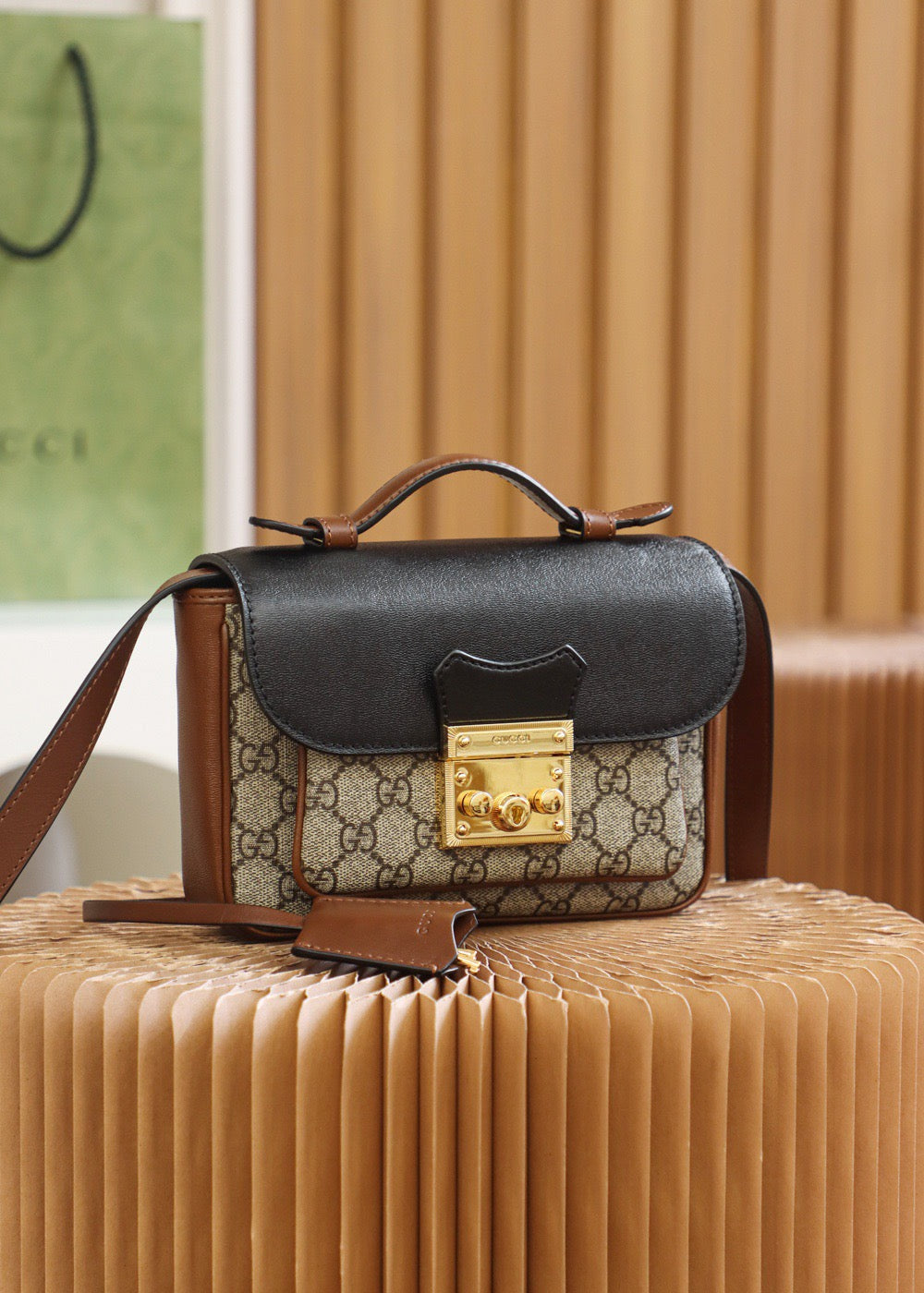 GG PADLOCK MINI BAG
