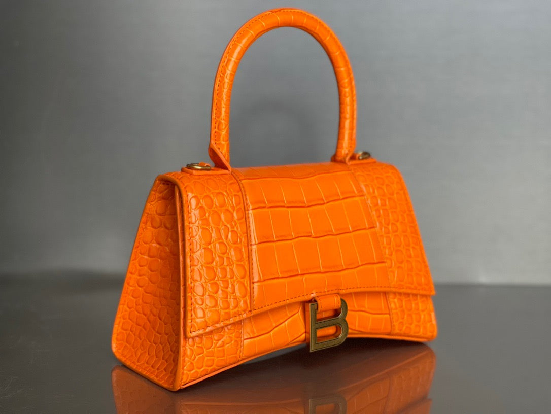 BAL HOURGLASS TOP HANDLE BAG