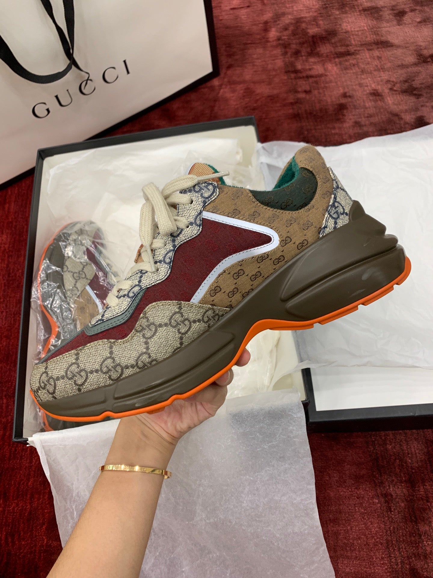 GG RHYTON SNEAKERS