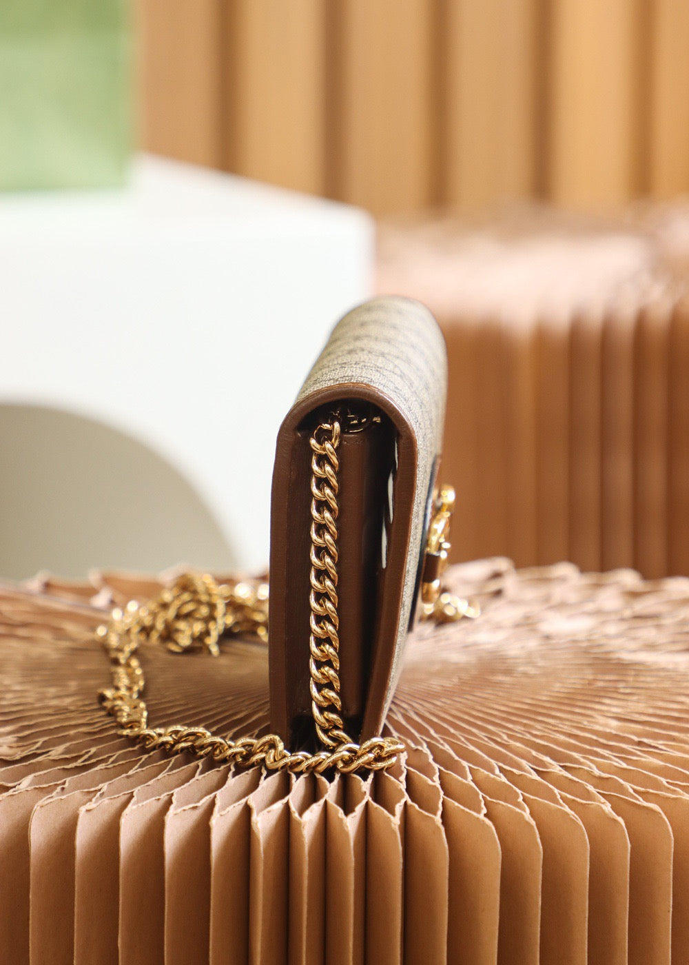 GG HORSEBIT 1955 WALLET WITH CHAIN
