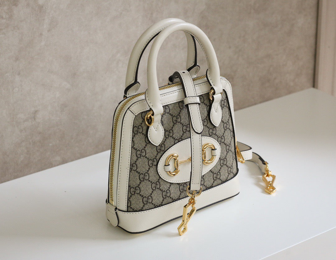 GG HORSEBIT 1955 MINI TOP HANDLE BAG