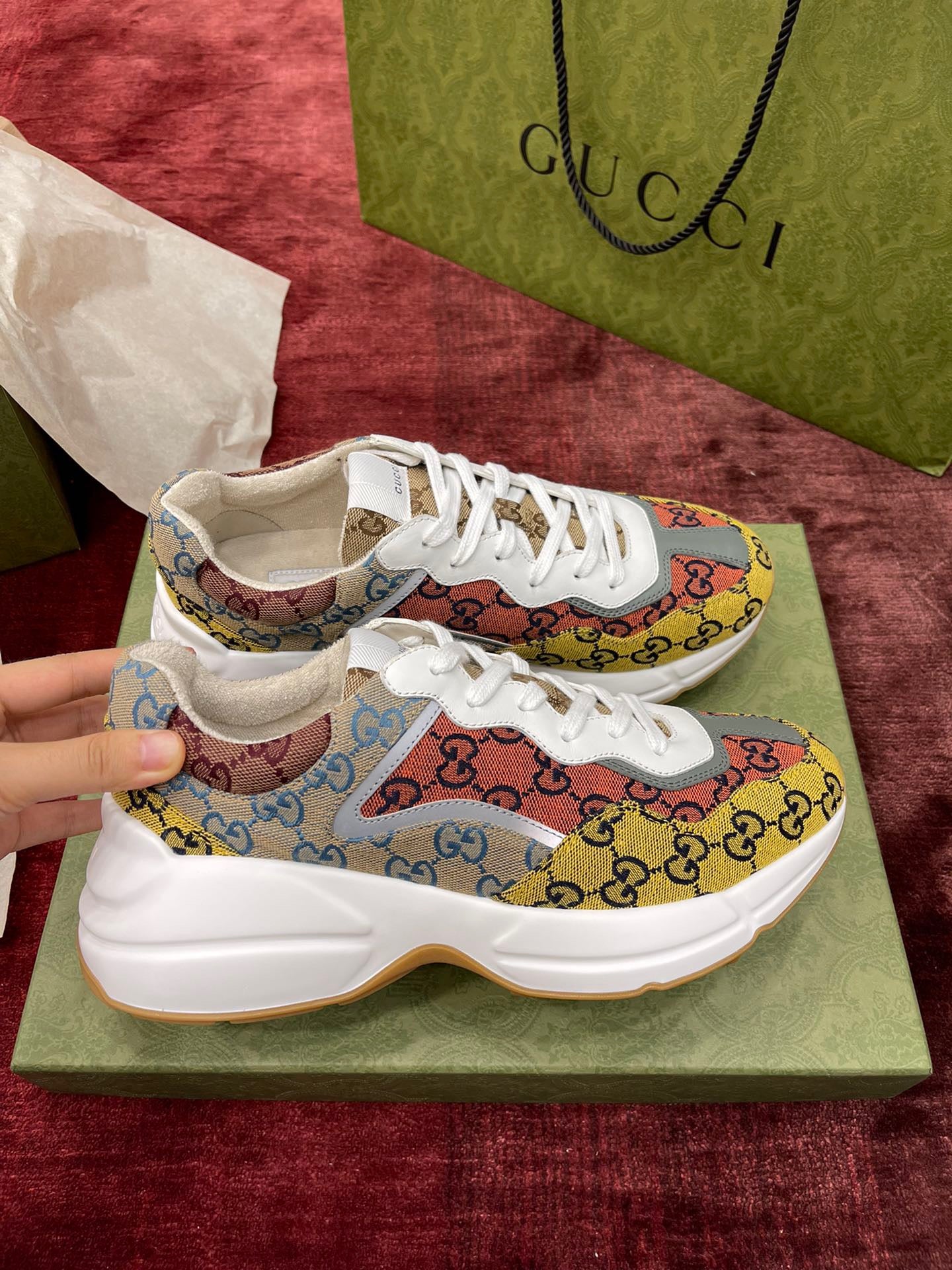 GG RHYTON SNEAKERS