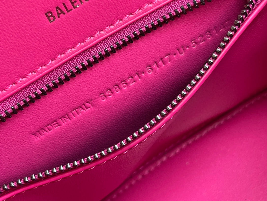 BAL HOURGLASS TOP HANDLE BAG
