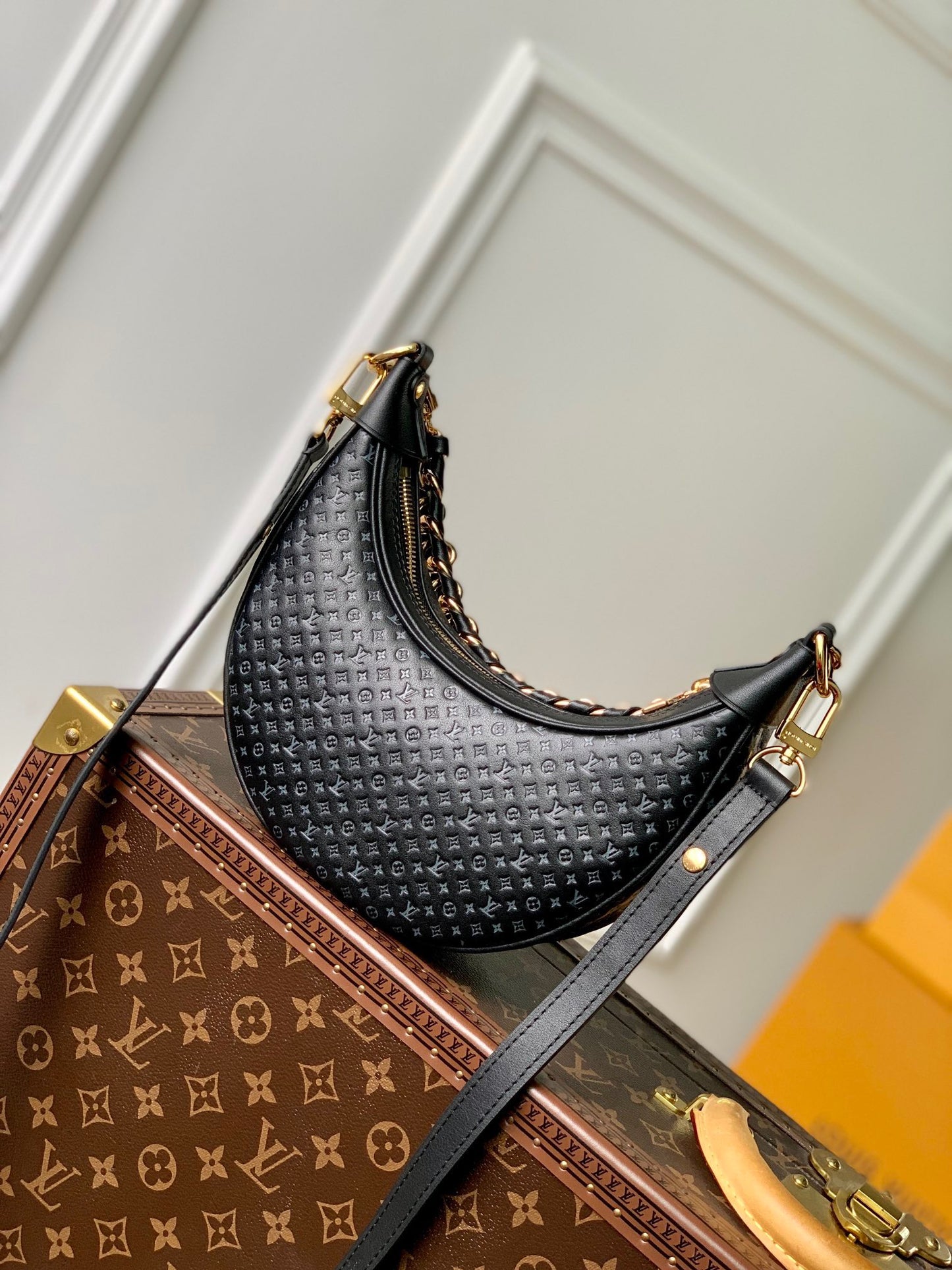LOU LOOP BAGUETTE BAG