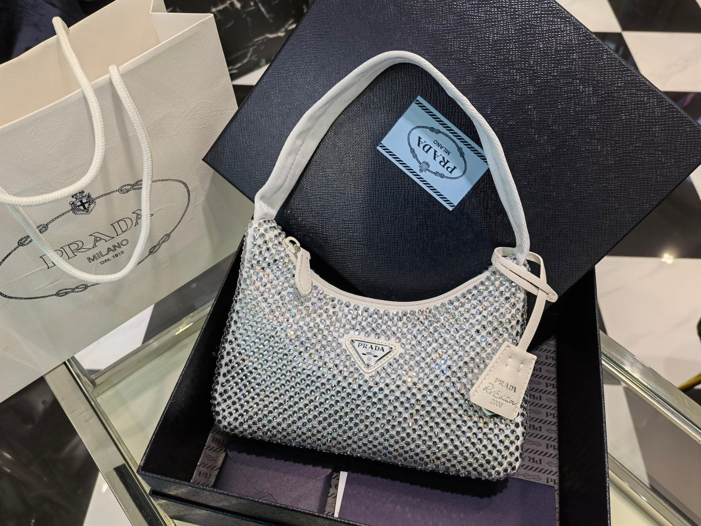 PD RE-EDITION 2000 SHOULDER BAG