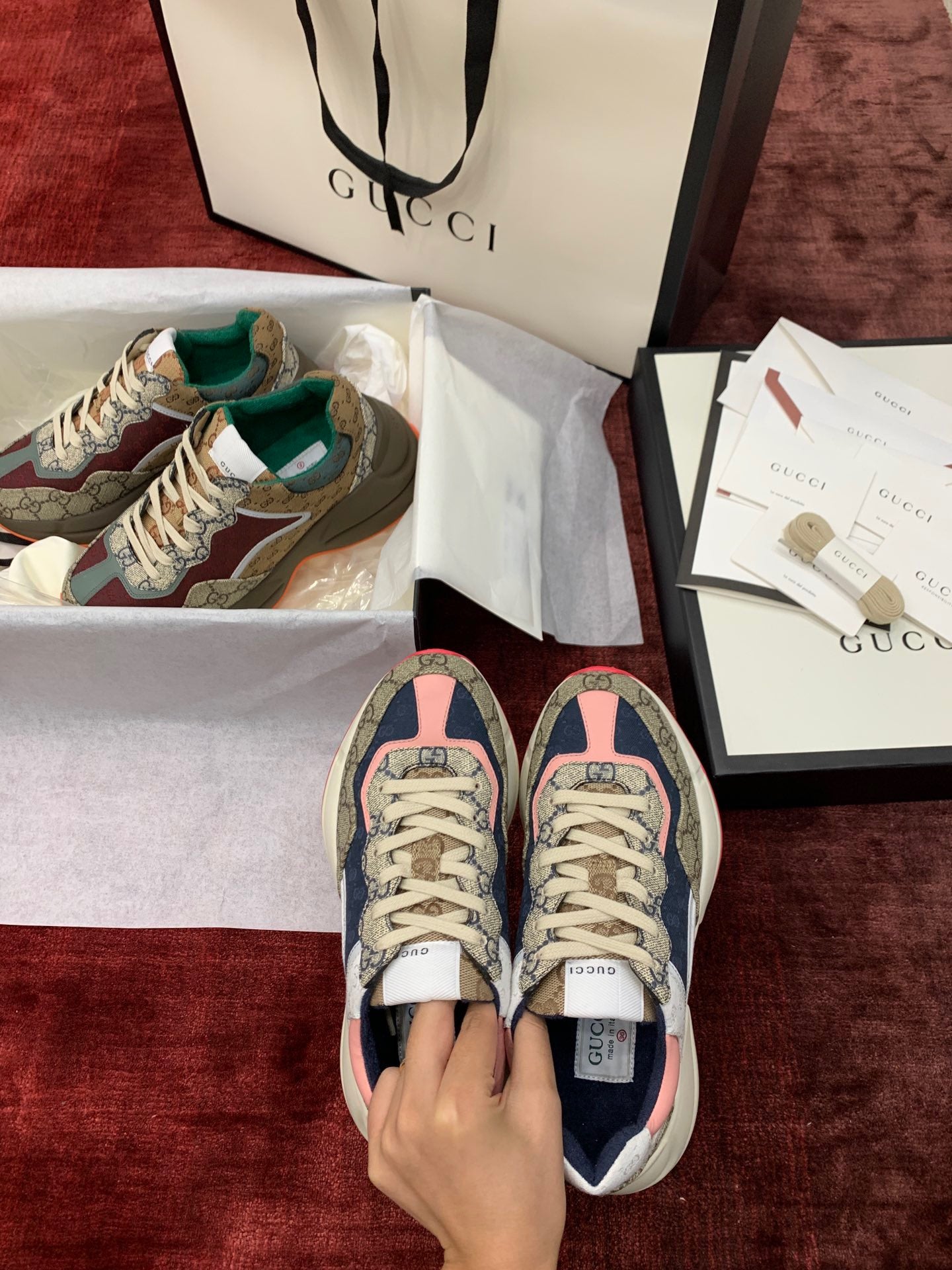 GG RHYTON SNEAKERS