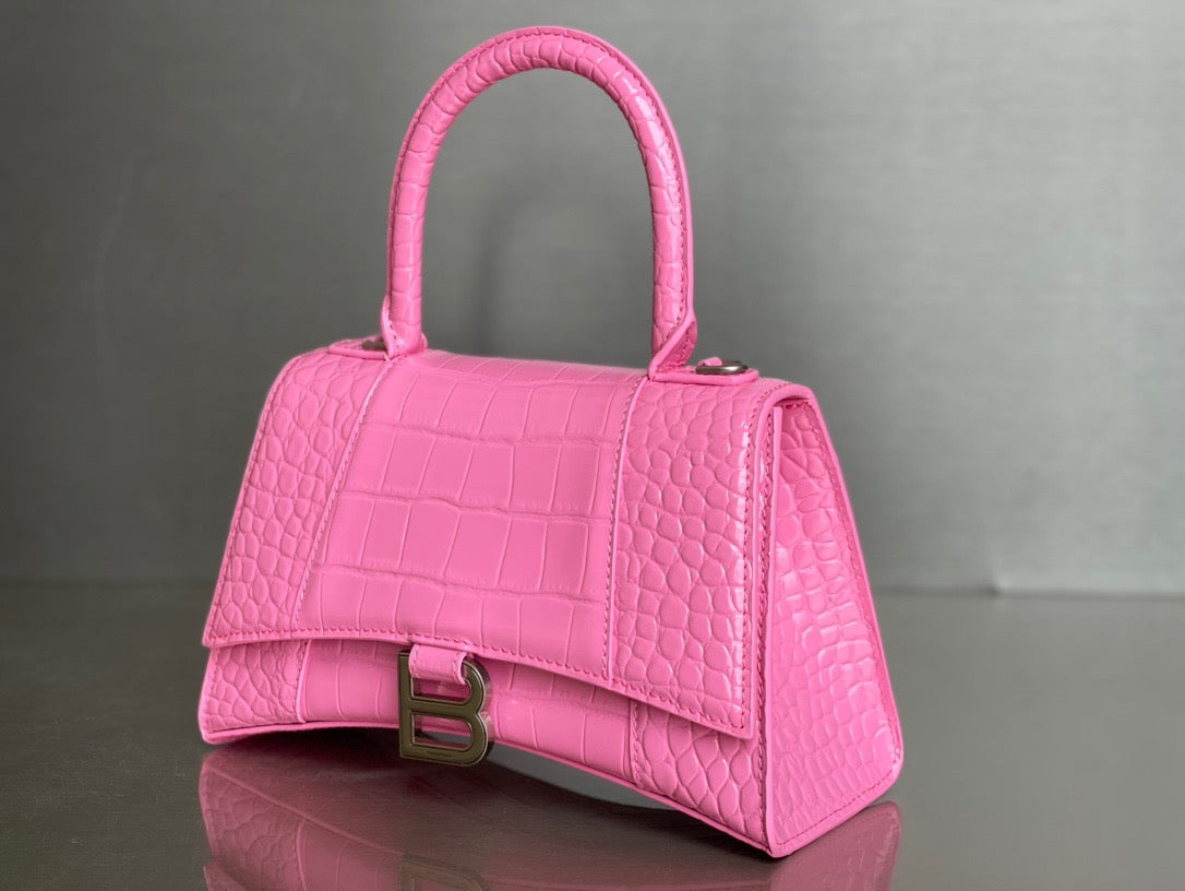 BAL HOURGLASS TOP HANDLE BAG