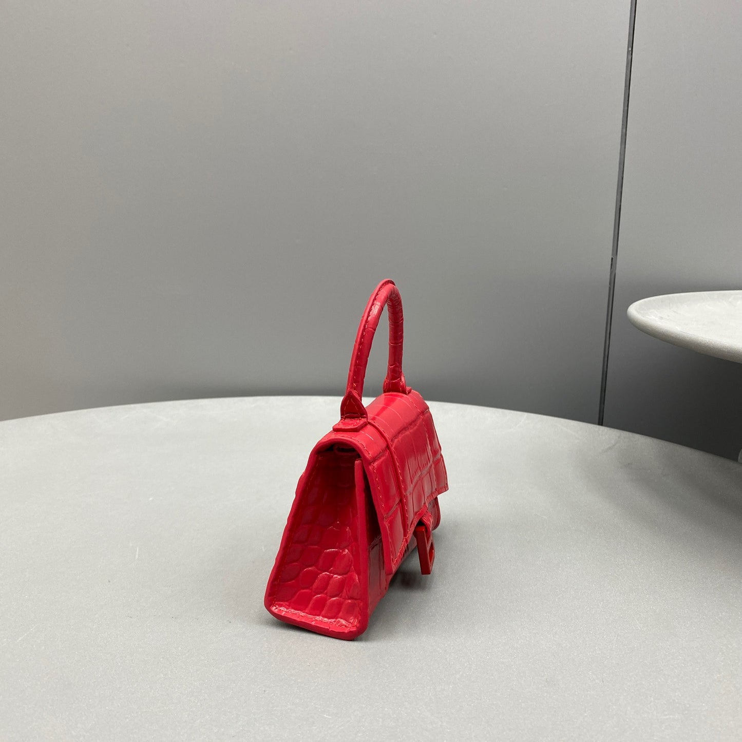 BAL HOURGLASS MINI TOTE BAG