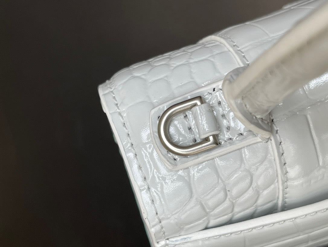 BAL HOURGLASS TOP HANDLE BAG