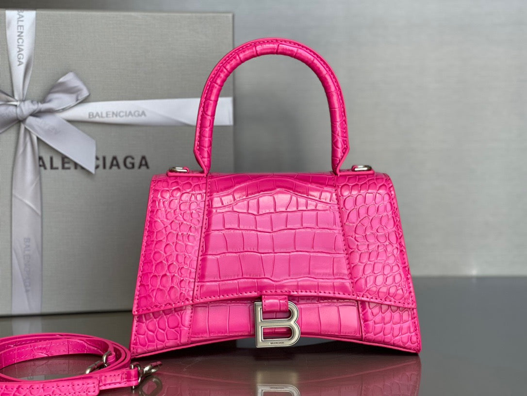 BAL HOURGLASS TOP HANDLE BAG