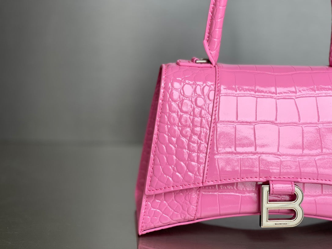 BAL HOURGLASS TOP HANDLE BAG