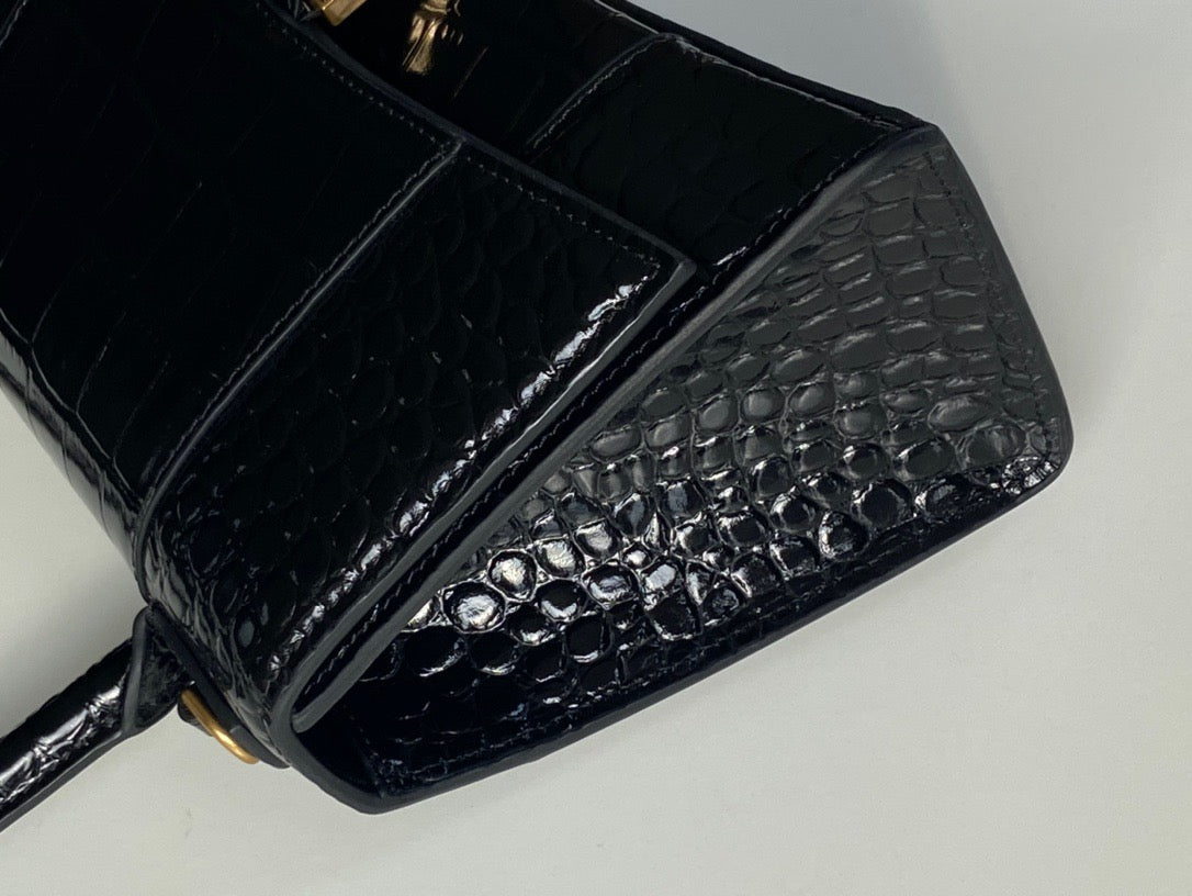 BAL HOURGLASS TOP HANDLE BAG