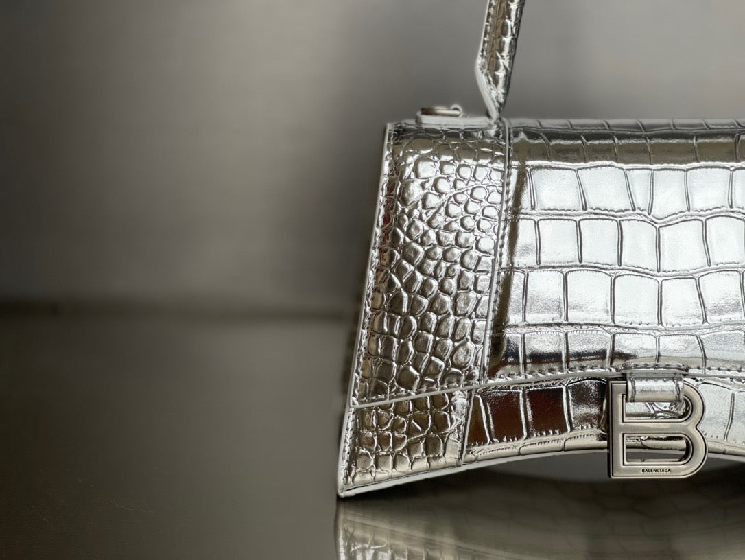 BAL HOURGLASS TOP HANDLE BAG