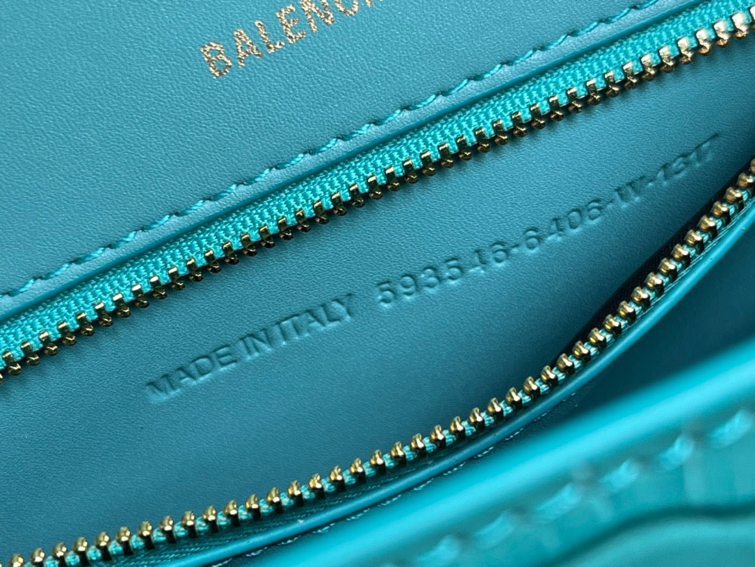 BAL HOURGLASS TOP HANDLE BAG