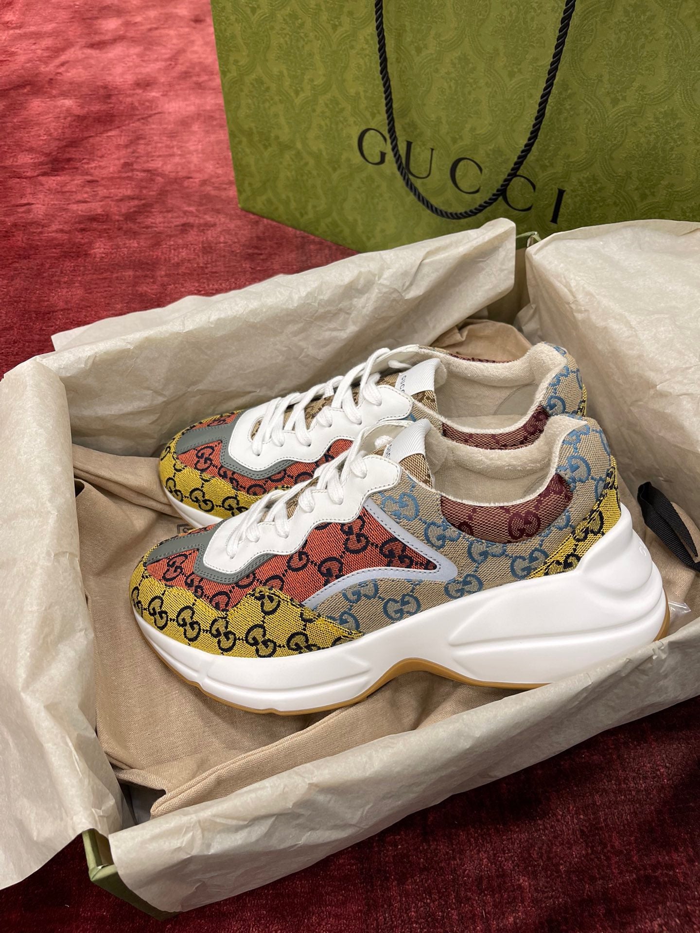 GG RHYTON SNEAKERS