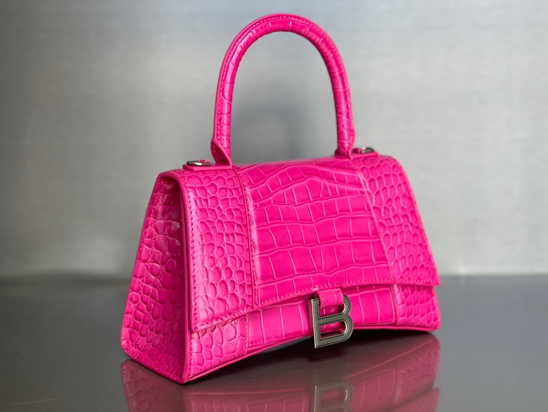 BAL HOURGLASS TOP HANDLE BAG