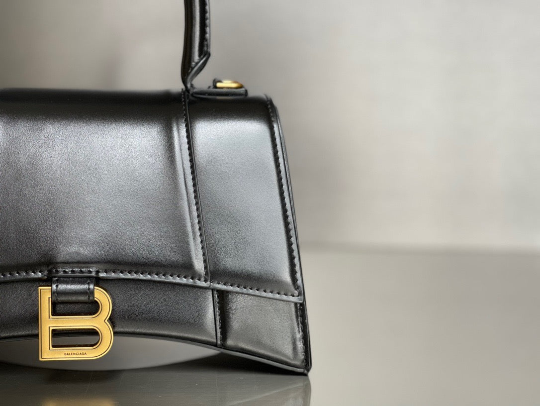 BAL HOURGLASS TOP HANDLE BAG