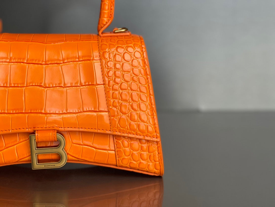 BAL HOURGLASS TOP HANDLE BAG