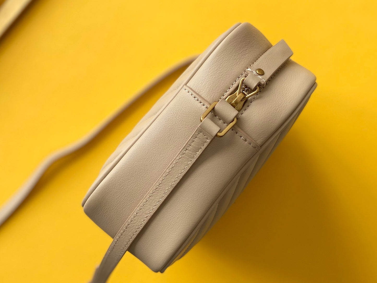 SL LOU CAMERA BAG IN QUILTED LEATHER