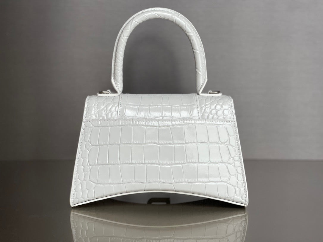 BAL HOURGLASS TOP HANDLE BAG