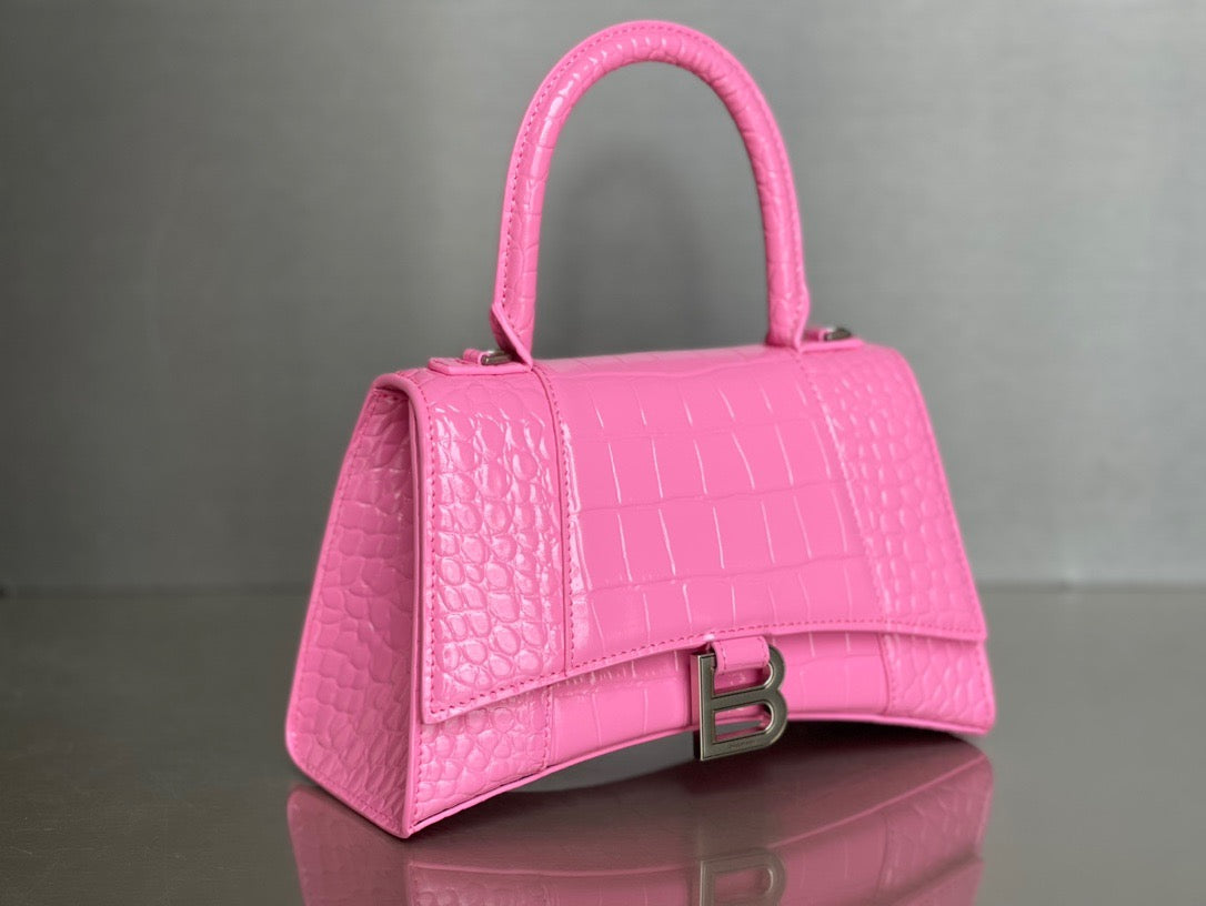 BAL HOURGLASS TOP HANDLE BAG