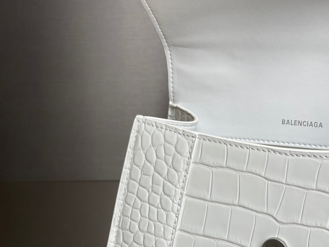 BAL HOURGLASS TOP HANDLE BAG