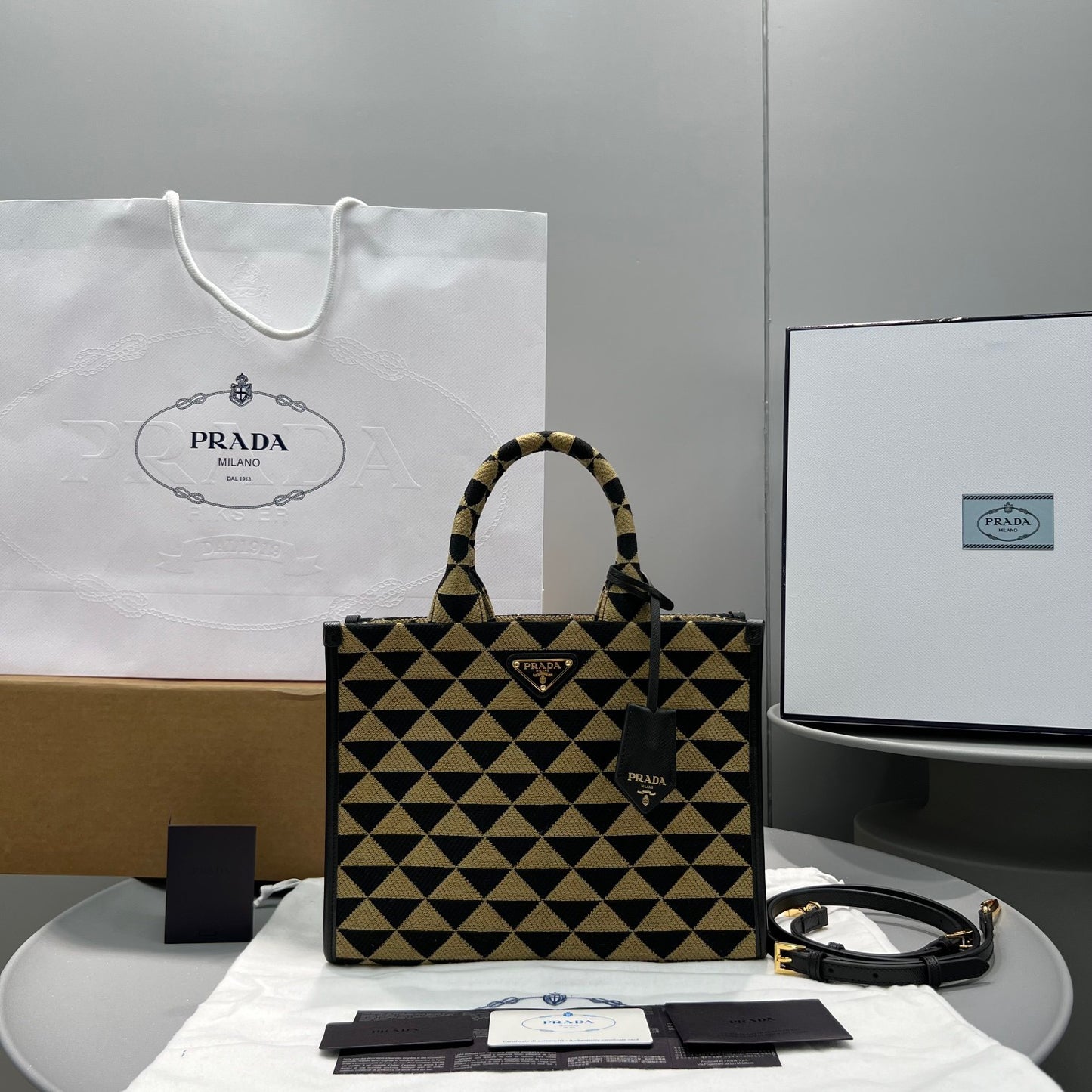 PD SYMBOLE JACQUARD BAG