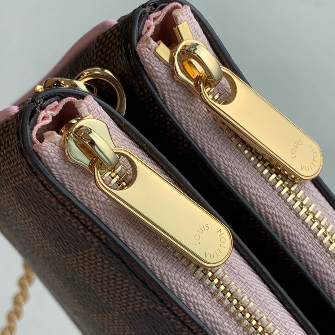 LOU DOUBLE ZIP POCHETTE