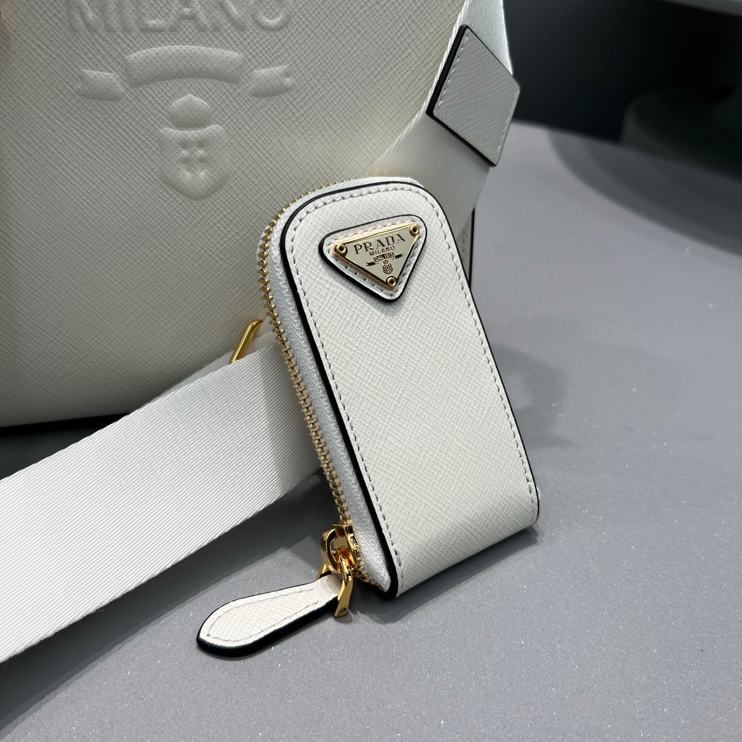 PD SMALL SAFFIANO HANDBAG