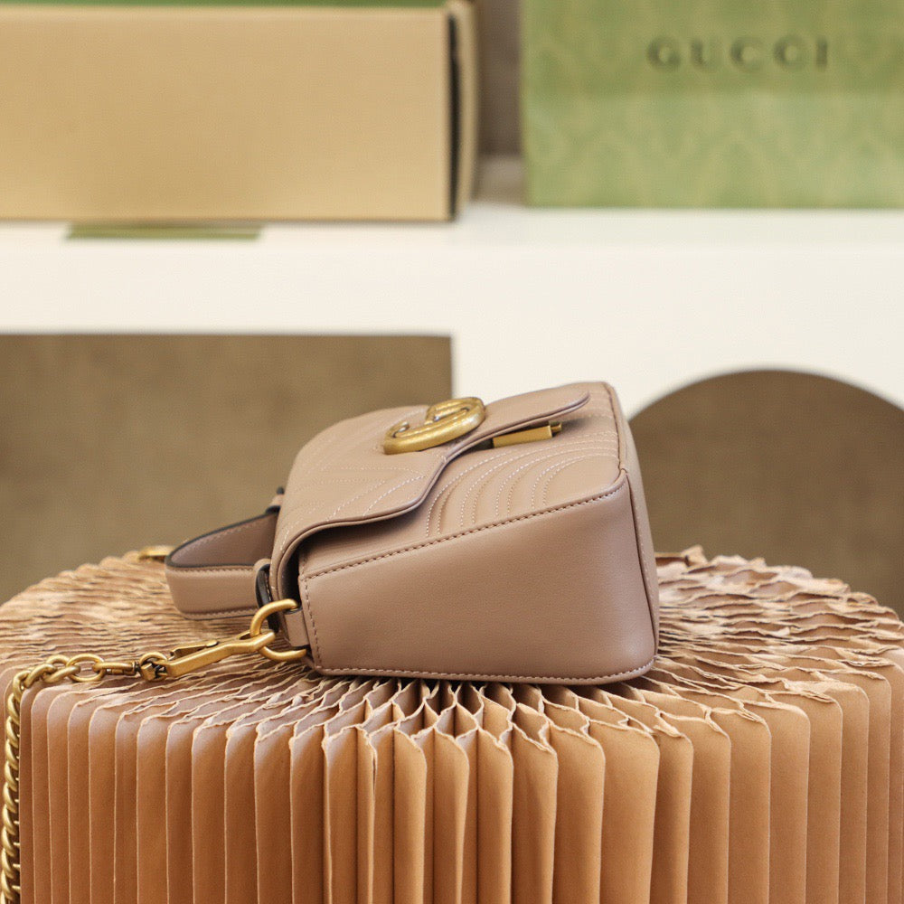 GG MARMONT MINI TOP HANDLE BAG