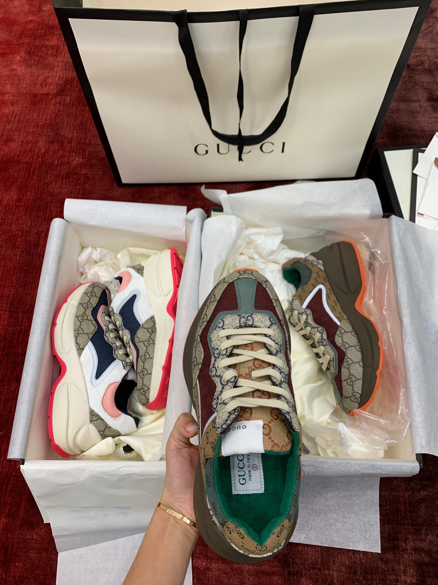 GG RHYTON SNEAKERS