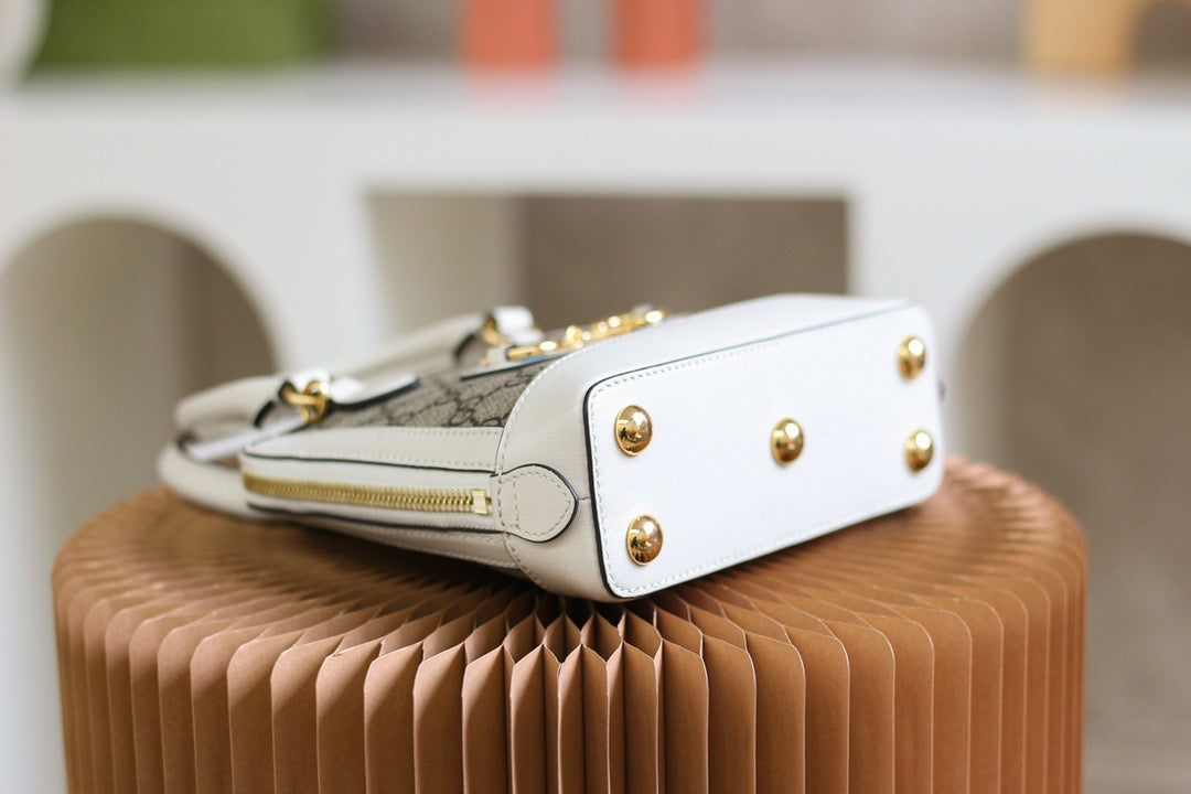 GG HORSEBIT 1955 MINI TOP HANDLE BAG