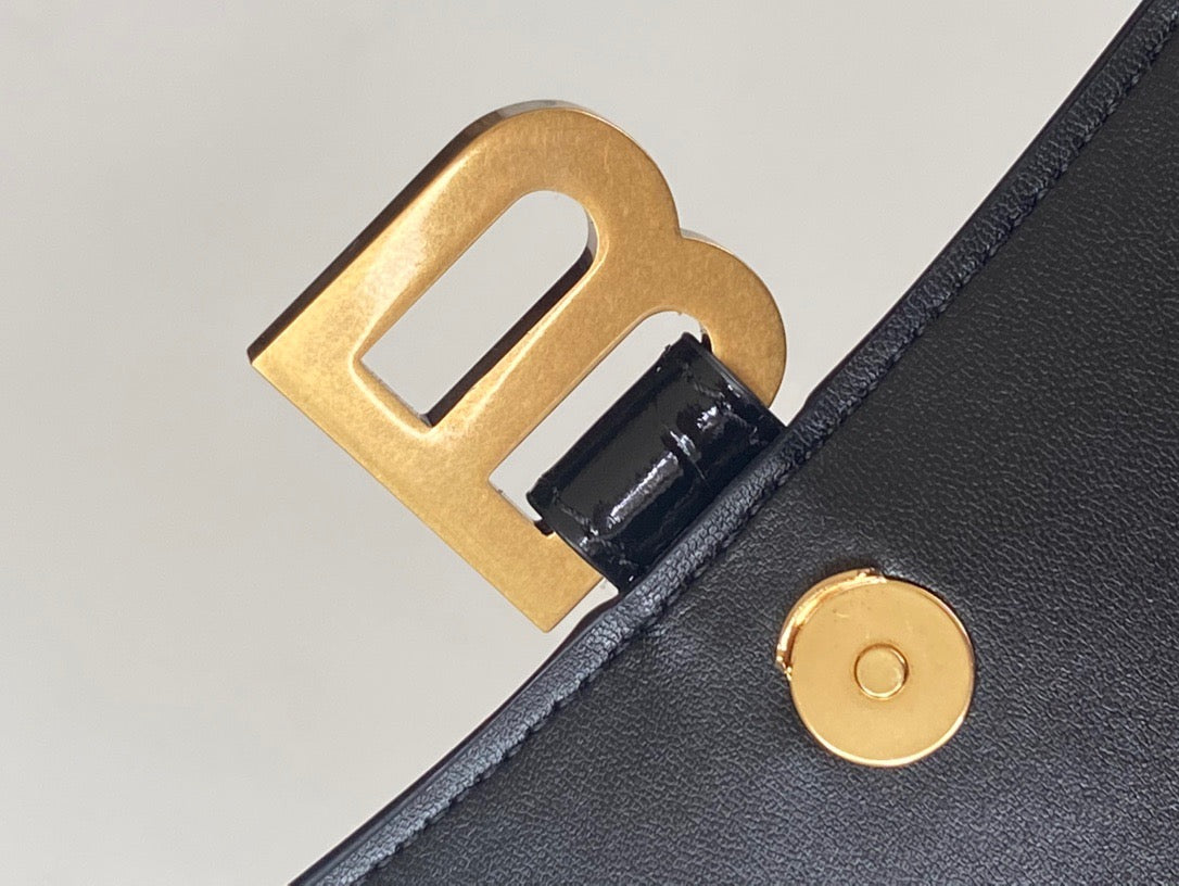 BAL HOURGLASS TOP HANDLE BAG